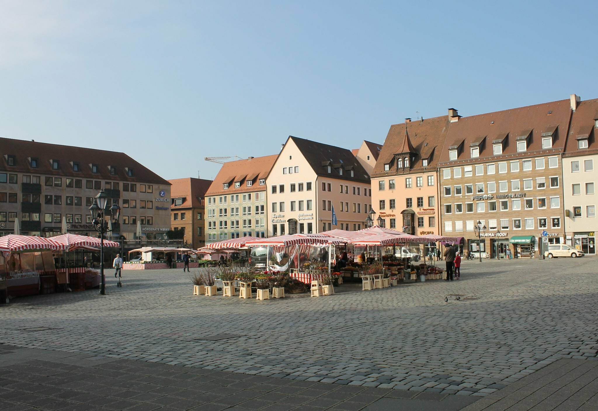 Interaktiver Plan: Nürnberg: Wochenmarkt wieder auf dem Hauptmarkt ...