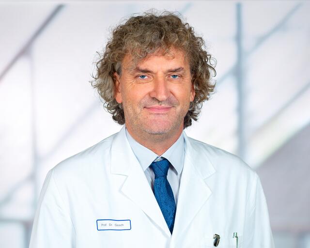 Prof. Dr. med. Markus Gosch, Ärztlicher Leiter der Klinik für Innere Me- dizin 2, Schwerpunkt Geriatrie | Foto: Jasmin Szabo / Klinikum Nürnberg