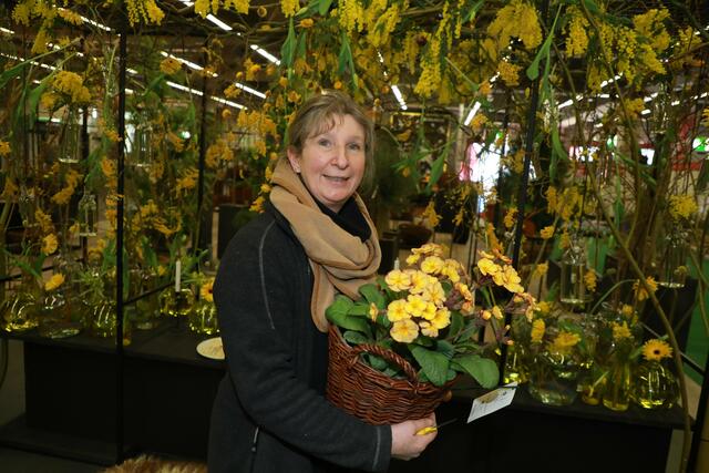 Gartenwelten 2022 präsentiert von Floristenmeisterin Beatrix Schaffranka.  | Foto: Udo Dreier