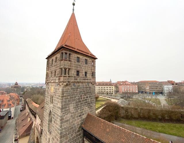 Blick vom Pilatushaus aus Richtung St. Johannis. | Foto: Nicole Fuchsbuer