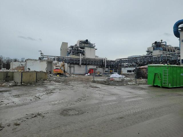 Neues Gymnasium für Nürnberg genehmigt. Abrissarbeiten am ehemaligen Prinovis-Gelände. | Foto: Stadt Nürnberg / Eva Hesse