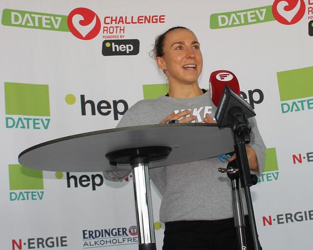 Anne Haug will sich ohne Verbissenheit der Herausforderung stellen. | Foto: Victor Schlampp