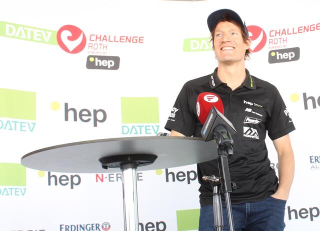 Sebastian Kienle hört auf seinen Körper und weiß, wann der richtige Zeitpunkt gekommen ist, um mit dem Challenge aufzuhören. | Foto: Victor Schlampp