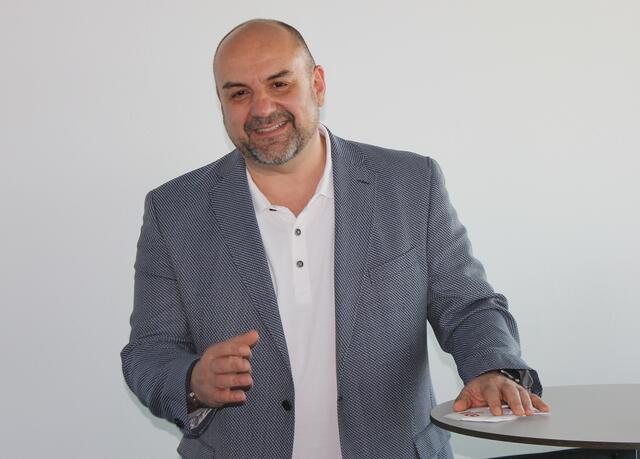 Ralf Reiter: Die DATEV ist nicht nur langjähriger Sponsor – die meiste DATEV-Mitarbeiterinnen und Mitarbeiter haben bereits in irgendeiner Form ihre sportliche Ausdauer unter Beweis gestellt. | Foto: Victor Schlampp