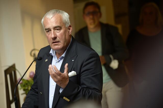 Grußwort von Ludwig Spaenle, Beauftrager der Bayerischen Staatsregierung für jüdisches Leben und gegen Antisemitismus.  | Foto:  © St. Sebald/Anestis Aslanidis