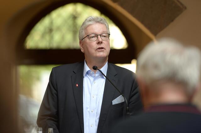 Fördert das Projekt: Dr. Matthias Everding, Vorstandsvorsitzender der Sparkasse Nürnberg.  | Foto:  © St. Sebald/Anestis Aslanidis