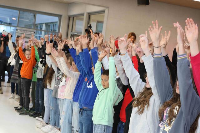 Einweihung des neuen Bertolt-Brecht-Schullzentrums in Nürnberg.  | Foto: Udo Dreier