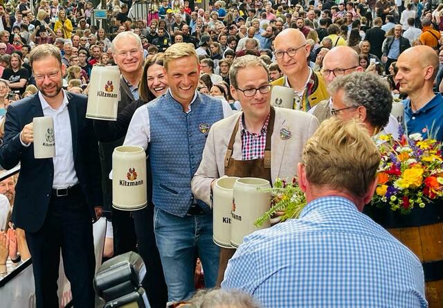 Eröffnung Erlanger Bergkirchweih 2022. | Foto: Peter Maskow