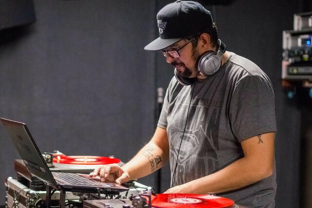 DJ Big Punch im Lindenhain. | Foto: Vision Fürth / oh