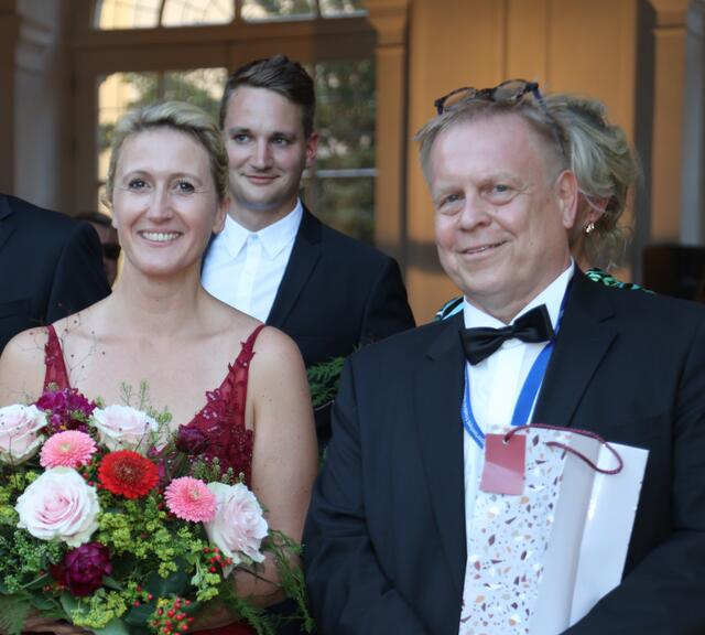 Die Schlossgartenfest-Macher: Birgit Baumgart und Gerhard Scherger.