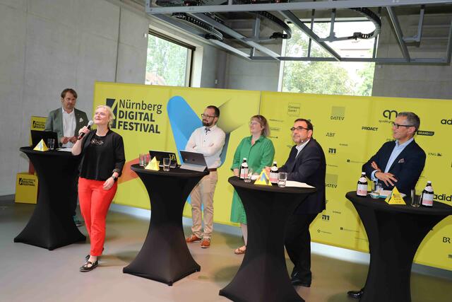 Auftakt des Nürnberg Digital Festivals 2022 im Zukunftsmuseum Nürnberg.  | Foto: Udo Dreier