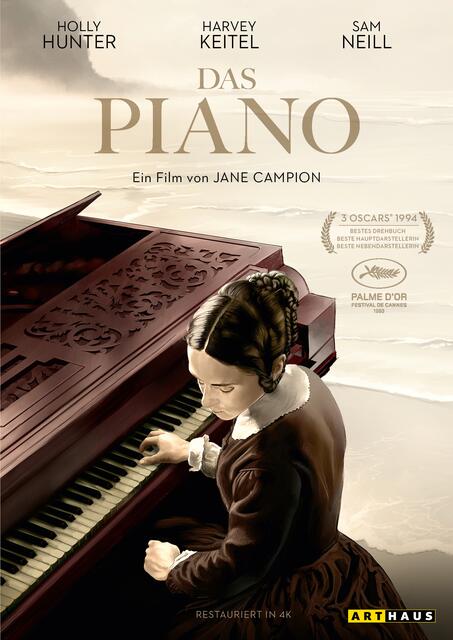Foto: (c) STUDIOCANAL - "Das Piano" Ab 11. August als 4K-restaurierte Home Entertainment Veröffentlichung auf 4K UHD, Blu-ray und DVD sowie Digital.