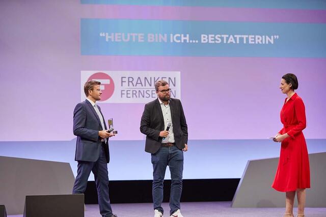 Nürnbergs Oberbürgermeister Marcus König bei der Eröffnung der 30. Lokalrundfunktage in Nürnberg.  | Foto: Lokalrundfunktage/Medien.Bayern GmbH