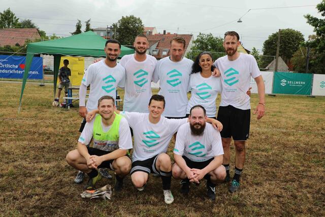 Zweiter Platz für die Sellwerk Allstars. | Foto: Udo Dreier