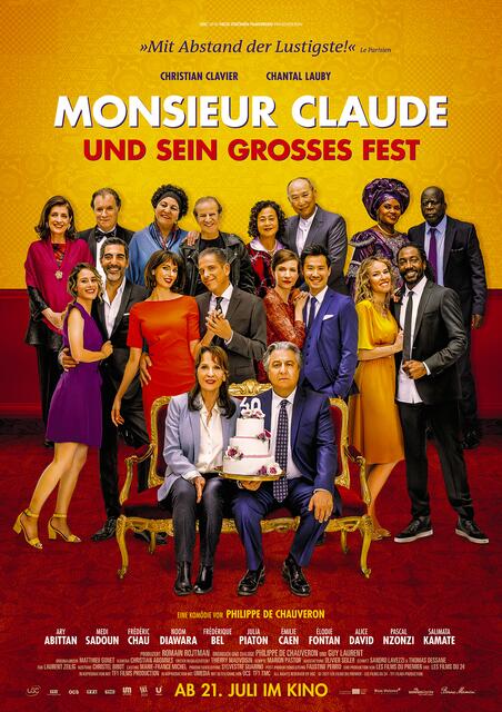 Ab 21.7.2022 im Kino: Monsieur Claude und sein großes Fest. | Foto: (c) Neue Visionen Filmverleih