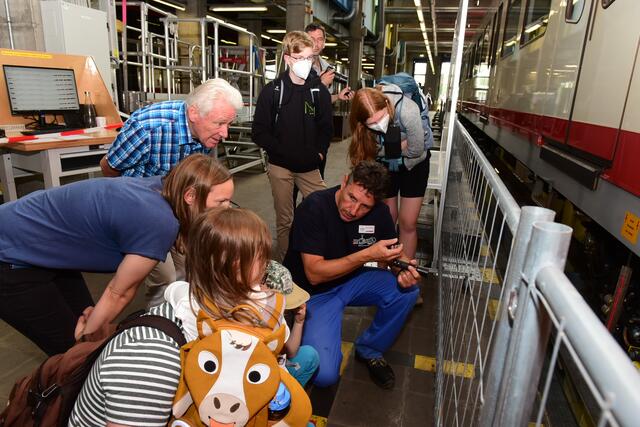 50 Jahre U-Bahn Nürnberg: Gelegenheit, einen Blick hinter die Kulissen zu werfen. | Foto: VAG – Claus Felix