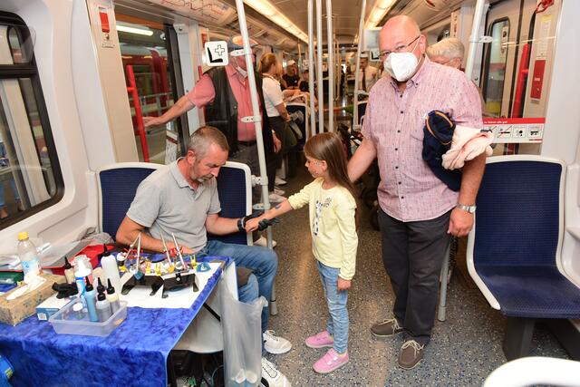 50 Jahre U-Bahn Nürnberg: Gelegenheit, einen Blick hinter die Kulissen zu werfen. | Foto: VAG – Claus Felix