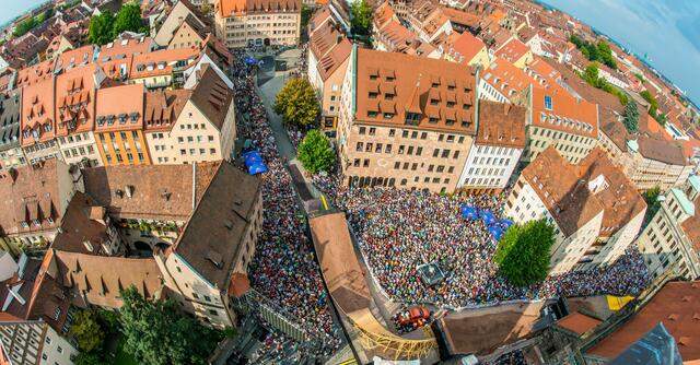 District Ride Nürnberg 2014 - Sebalder Platz.  | Foto: © Marc Müller / Red Bull Content Pool 
