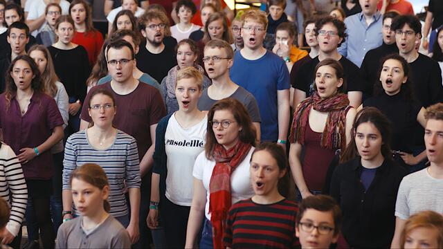 Ein besonderer Konzertmoment: Wenn der Chor über sich hinauswächst und die Sänger ihre ganze Persönlichkeit in ihre Stimme legen. | Foto: © Neue Visionen Filmverleih