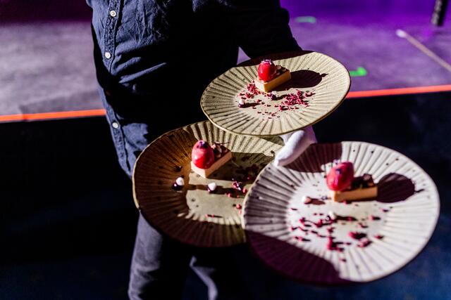 Kulinarische Meisterwerke im Teatrino. | Foto: Teatrino