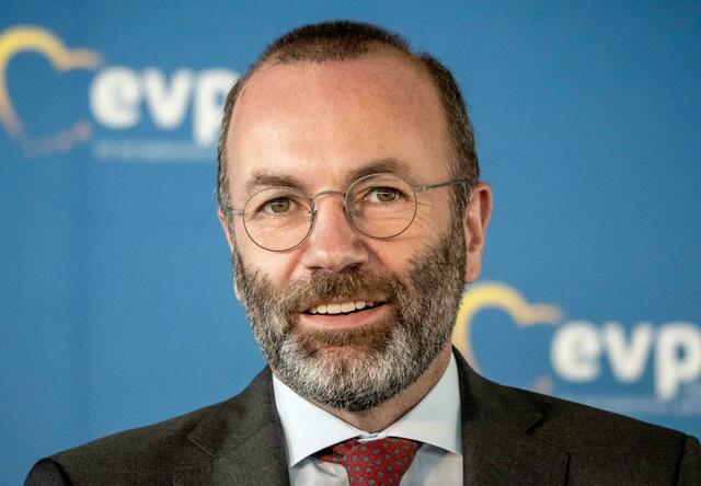 Manfred Weber (CSU), Fraktionsvorsitzender der EVP im Europaparlament.
Foto: Michael Kappeler/dpa/Archiv