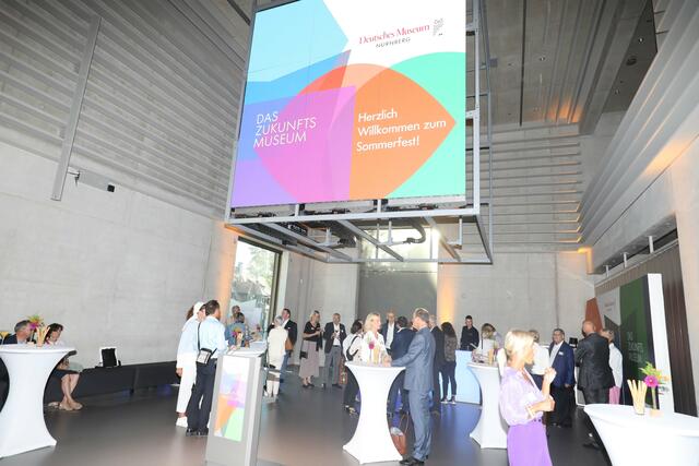 Sommerfest im Deutschen Museum Nürnberg. | Foto: Udo Dreier