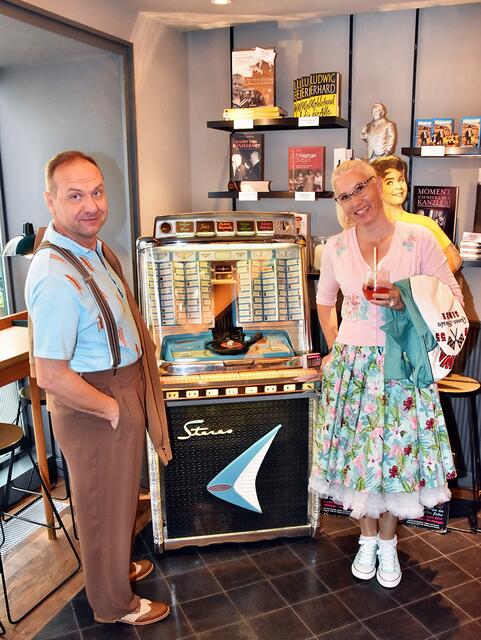 Die Jukebox - eine echte Rarität. | Foto: LEZ