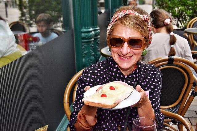 Zeitreise mit Toast Hawaii. | Foto: LEZ