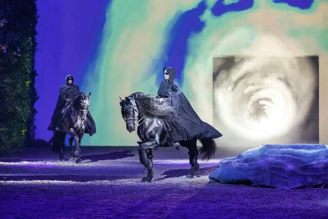 Equipe Filipe Fernandes als Ewigkeitsreiter. | Foto: © Cavalluna