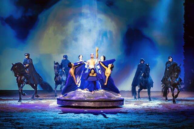 Equipe Filipe Fernandes als Ewigkeitsreiter. | Foto: © Cavalluna