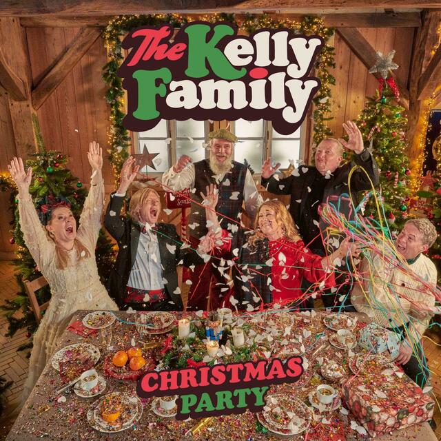 Cover des Albums «Christmas Party» von der Band «The Kelly Family».  | Foto: -/Universal/dpa