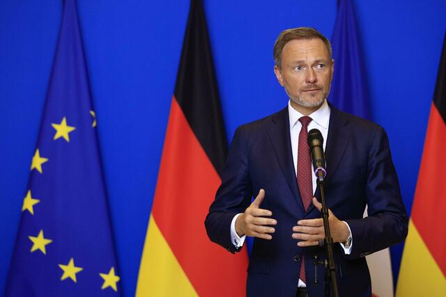 Christian Lindner, Finanzminister von Deutschland.  | Foto: Aurelien Morissard/AP/dpa