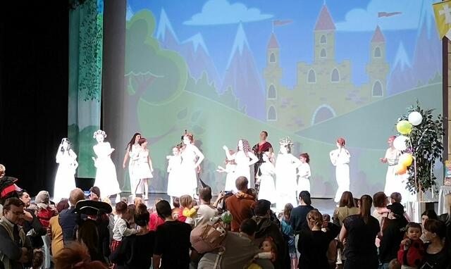 Kinderfasching "Abenteuer Afrika" in der Stadthalle Fürth, am 12. Februar 2023. Foto: Stadthalle Fürth