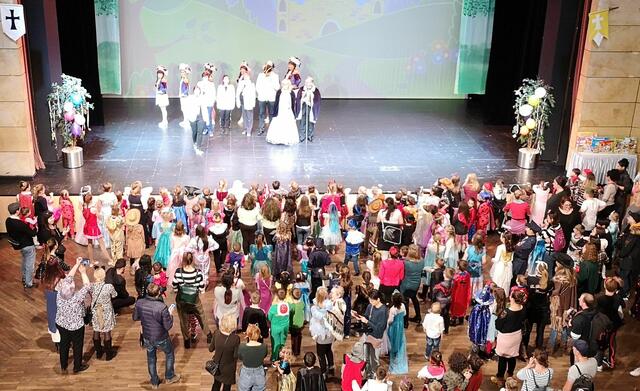Kinderfasching "Abenteuer Afrika" in der Stadthalle Fürth, am 12. Februar 2023. Foto: Stadthalle Fürth