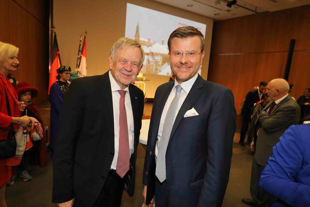 Impressionen vom Neujahrsempfang der Stadt Nürnberg. Foto: Udo Dreier