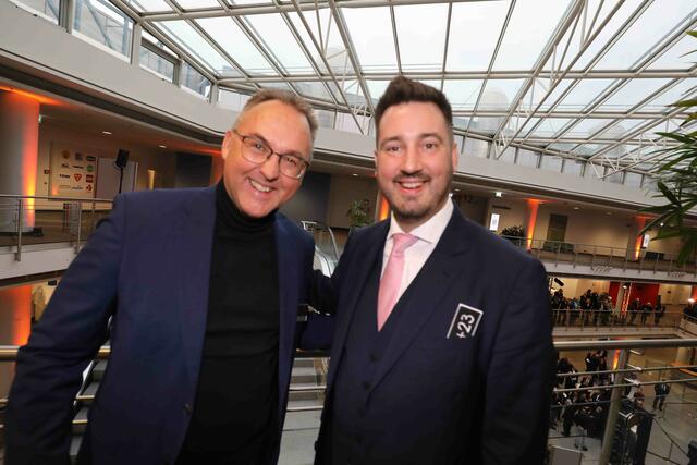 Impressionen vom Neujahrsempfang der Stadt Nürnberg. Foto: Udo Dreier