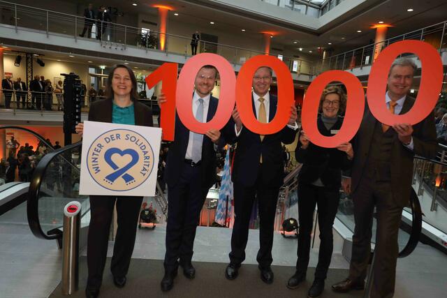 Impressionen vom Neujahrsempfang der Stadt Nürnberg. Foto: Udo Dreier