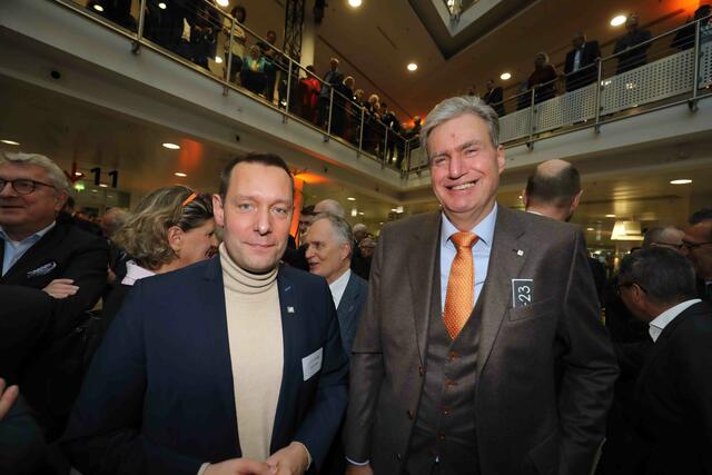 Impressionen vom Neujahrsempfang der Stadt Nürnberg. | Foto: Udo Dreier