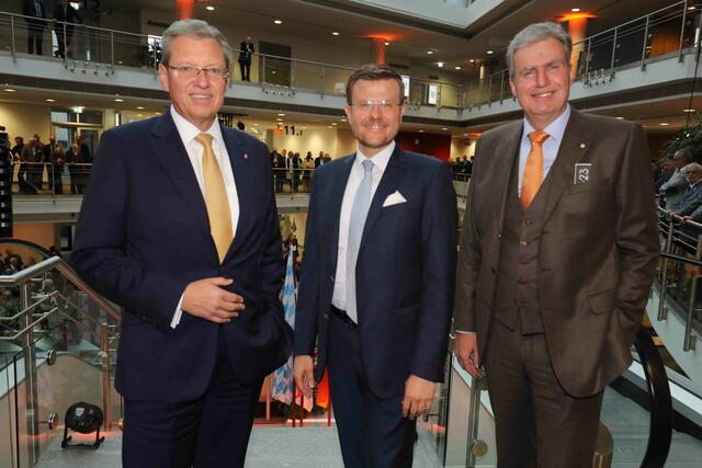 Impressionen vom Neujahrsempfang der Stadt Nürnberg. Foto: Udo Dreier