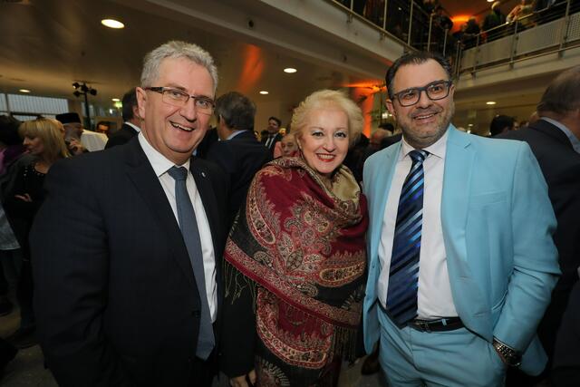 Impressionen vom Neujahrsempfang der Stadt Nürnberg. Foto: Udo Dreier