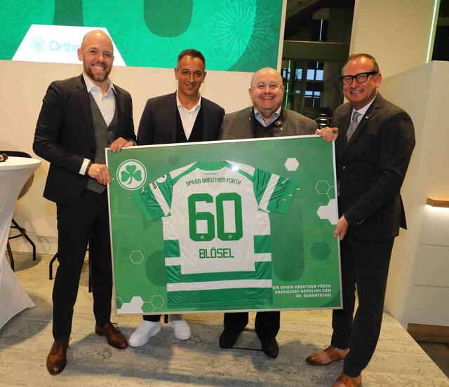 Der Neujahrsempfang der SpVgg Greuther Fürth. Foto: Udo Dreier