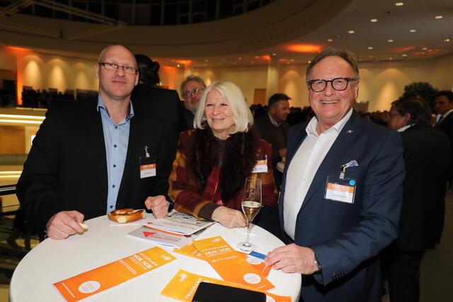 Der 19. Neujahrsempfang der mittelständischen Wirtschaft in der Nürnberg Messe. Foto: Udo Dreier