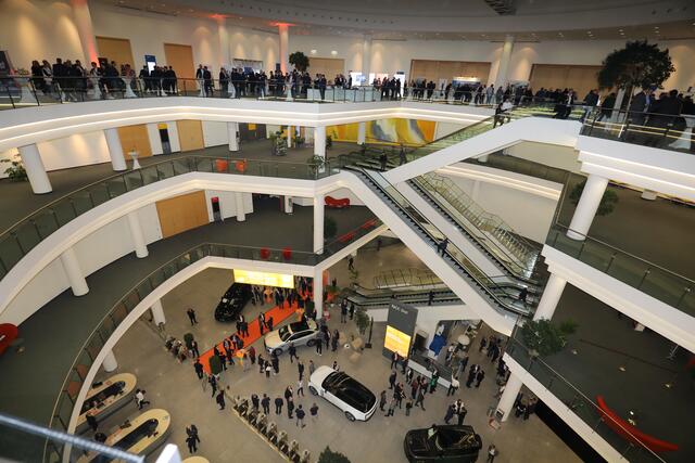 Der 19. Neujahrsempfang der mittelständischen Wirtschaft in der Nürnberg Messe. Foto: Udo Dreier