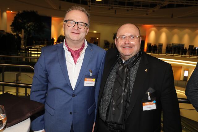 Der 19. Neujahrsempfang der mittelständischen Wirtschaft in der Nürnberg Messe. Foto: Udo Dreier