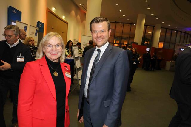 Der 19. Neujahrsempfang der mittelständischen Wirtschaft in der Nürnberg Messe. Foto: Udo Dreier