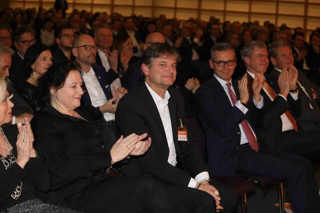 Der 19. Neujahrsempfang der mittelständischen Wirtschaft in der Nürnberg Messe. Foto: Udo Dreier