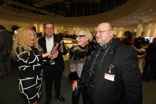 Der 19. Neujahrsempfang der mittelständischen Wirtschaft in der Nürnberg Messe. Foto: Udo Dreier