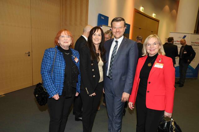 Der 19. Neujahrsempfang der mittelständischen Wirtschaft in der Nürnberg Messe. Foto: Udo Dreier