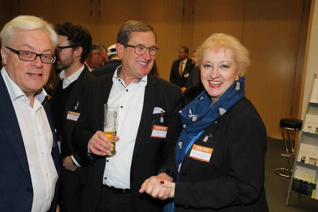 Der 19. Neujahrsempfang der mittelständischen Wirtschaft in der Nürnberg Messe. Foto: Udo Dreier