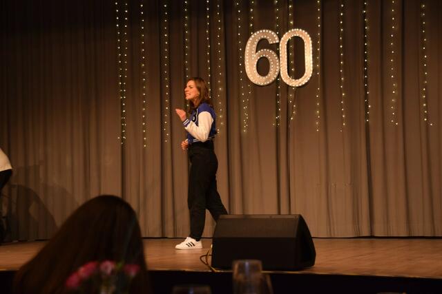 Kim Bieringer in der Bütt. | Foto: Thomas Kress